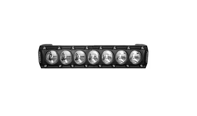 410613 – RIGID IND Light Bar, LED Bulb 10 Inch White LED Bulb 47 Watt Bulbs Amp Draw 2.9 AMP At 12 Volts Spot And Flo...